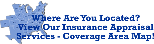 Insurance Appraisal Services Coverage Area